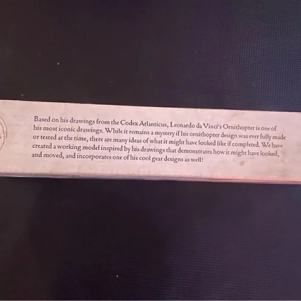 New in Box Leonardo da Vinci Catapult Wooden kit - Great Gift Idea!
